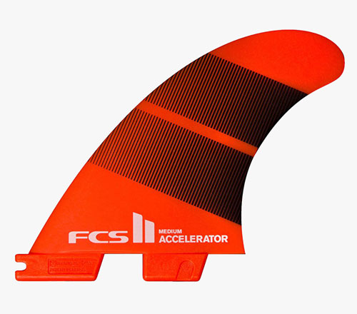 FCS II accelerator fin
