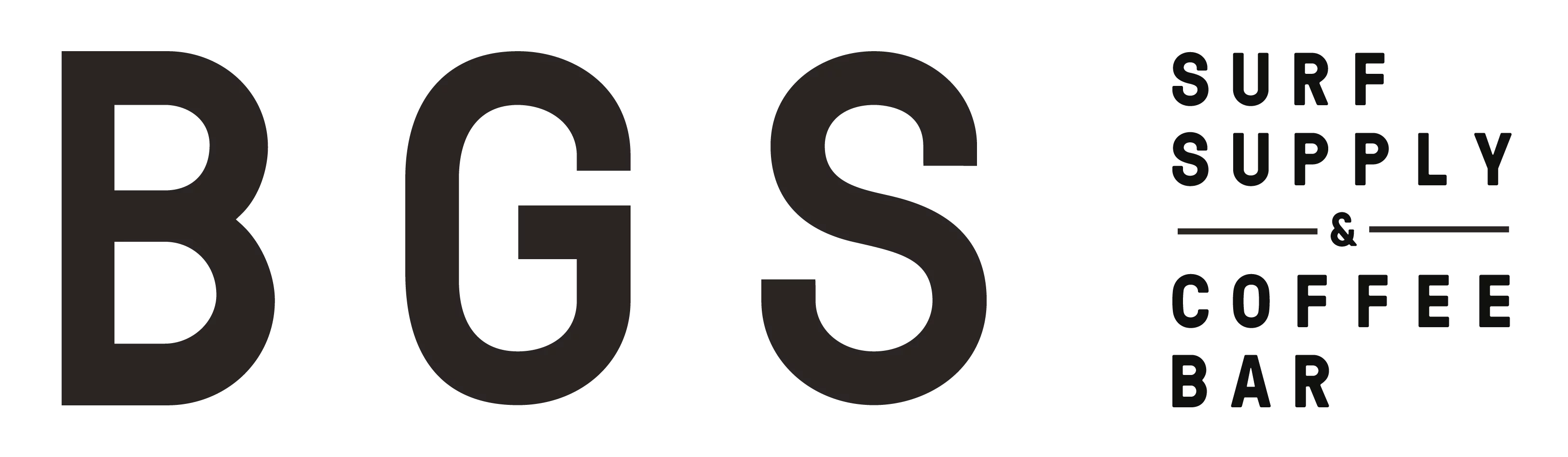 logo bgs bali surf supply and coffee bar