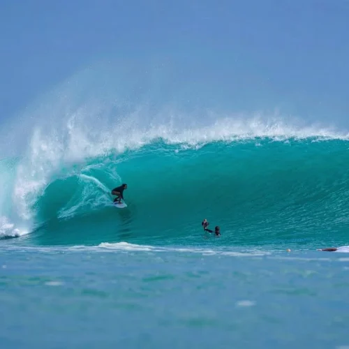 I captured @taina.surf charging on a beautiful Padang Padang wave a couple years ago. The Indone